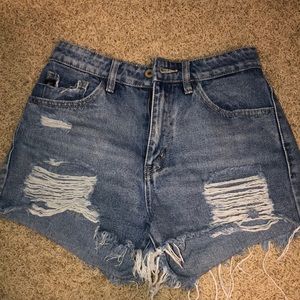 Jean shorts